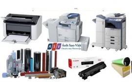 Nạp mực máy photocopy hay thay hộp mực mới máy photocopy