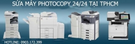 Sửa máy photocopy 24/24 tại TPHCM