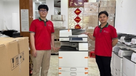 Bán Máy Photocopy In Scan Trả Góp Tại phường An Lợi...