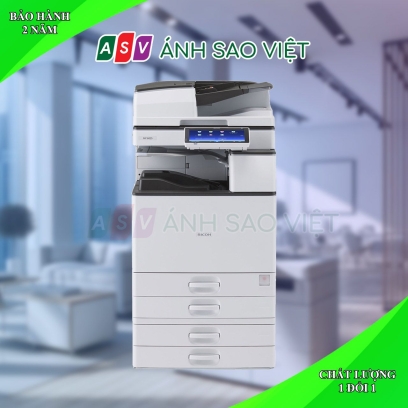 Máy In Đa Chức Năng Ricoh 3054 - Máy Photocopy In Scan Trắng Đen Khổ A3