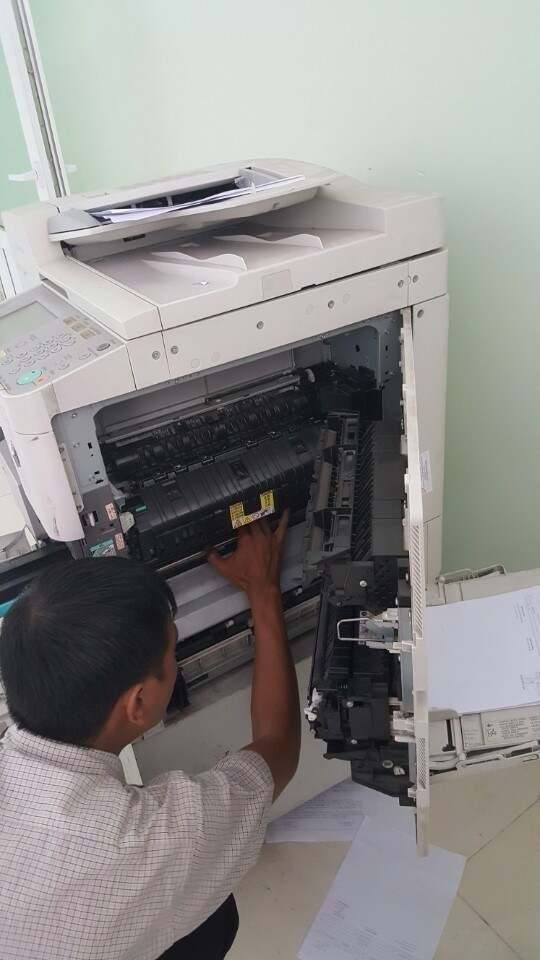 Quy trình sửa máy photocopy canon 2520