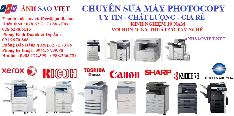 sửa máy photocopy quận 1