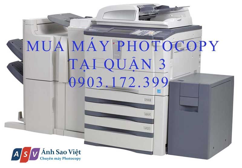 Dịch vụ mua bán máy photocopy tại Quận 3 chính hãng